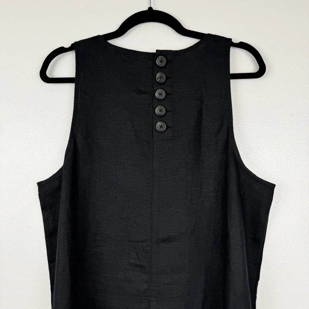 J. Crew Black Halter A-line Cocktail Mini Dress - Picture 6 of 8